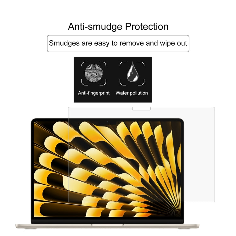 For Macbook Air 13 2024 0.26mm 9H Surface Hardness Explosion-proof Tempered Glass Film - Screen Protectors by buy2fix | Online Shopping UK | buy2fix