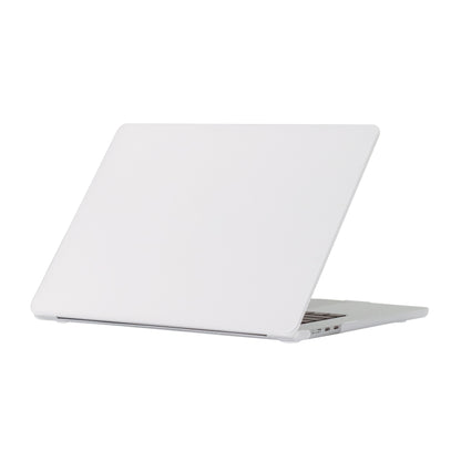 For MacBook Air 15.3 2024 A2941 (M2)/A3114 (M3) Laptop Matte Style Protective Case(White) - MacBook Air Cases by buy2fix | Online Shopping UK | buy2fix