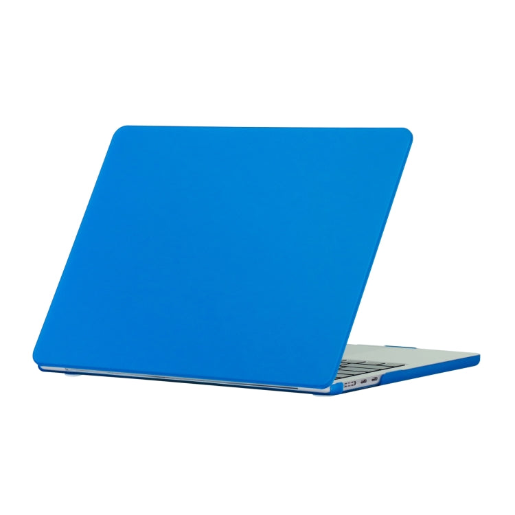 For MacBook Air 15.3 2024 A2941 (M2)/A3114 (M3) Laptop Matte Style Protective Case(Dark Blue) - MacBook Air Cases by buy2fix | Online Shopping UK | buy2fix