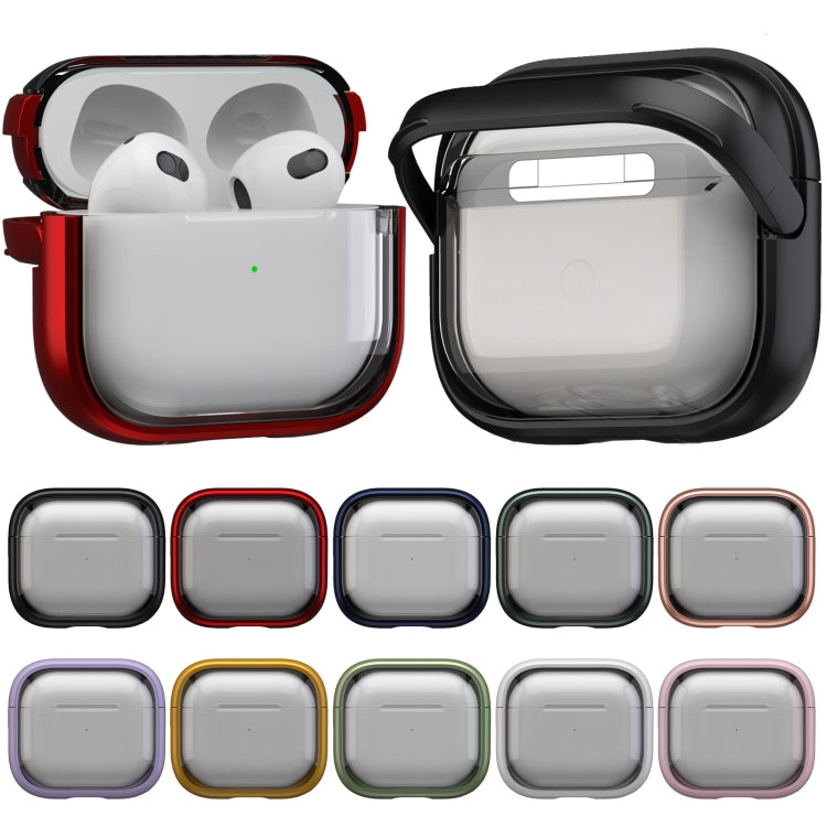 For AirPods 1 / 2 TPU Hybrid PC Case with Holder(Army Green) - For AirPods 1/2 by buy2fix | Online Shopping UK | buy2fix