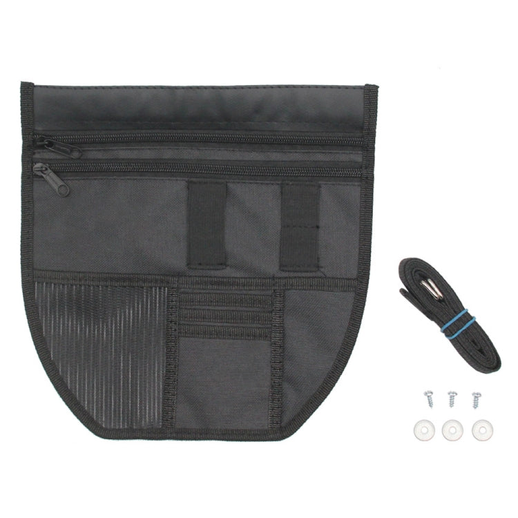 For Yamaha Nmax 155 Motorcycle Seat Storage Bag Tool Bag(Black) - Bags & Luggages by buy2fix | Online Shopping UK | buy2fix