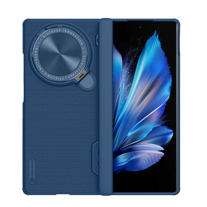 For vivo X Fold3 Pro NILLKIN Super Frosted Shield Prop PC + TPU Phone Case(Blue) - vivo Cases by NILLKIN | Online Shopping UK | buy2fix