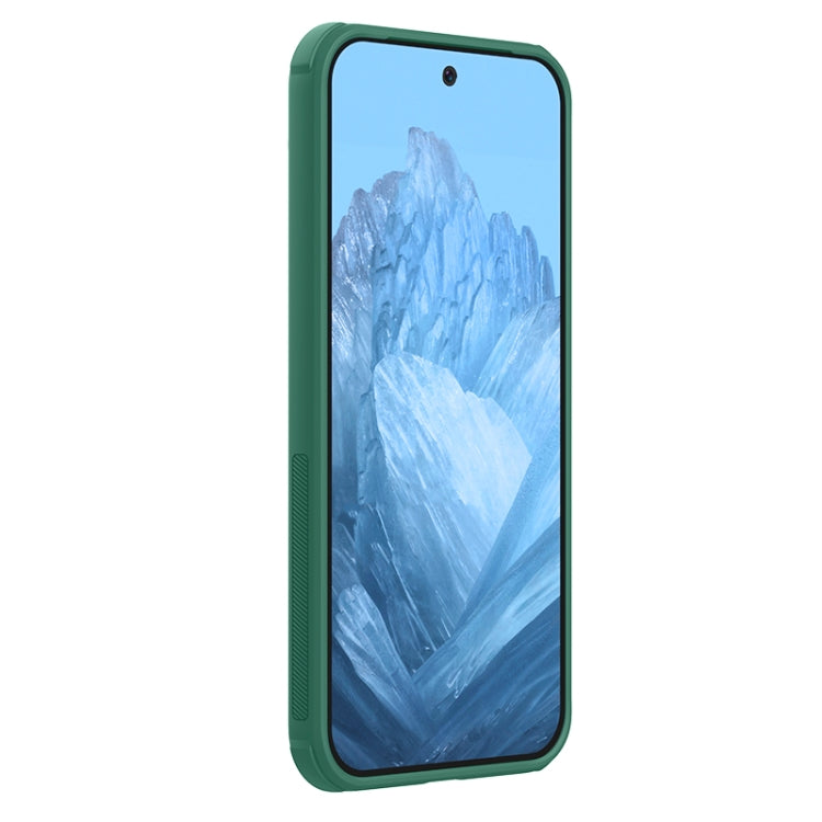 For Google Pixel 9 NILLKIN Frosted Shield Pro Magnetic Phone Case(Green) - Google Cases by NILLKIN | Online Shopping UK | buy2fix