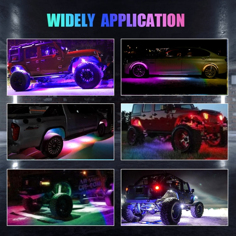 4 in 1 G6 RGB Colorful Car Chassis Light LED Music Atmosphere Light - Atmosphere lights by buy2fix | Online Shopping UK | buy2fix
