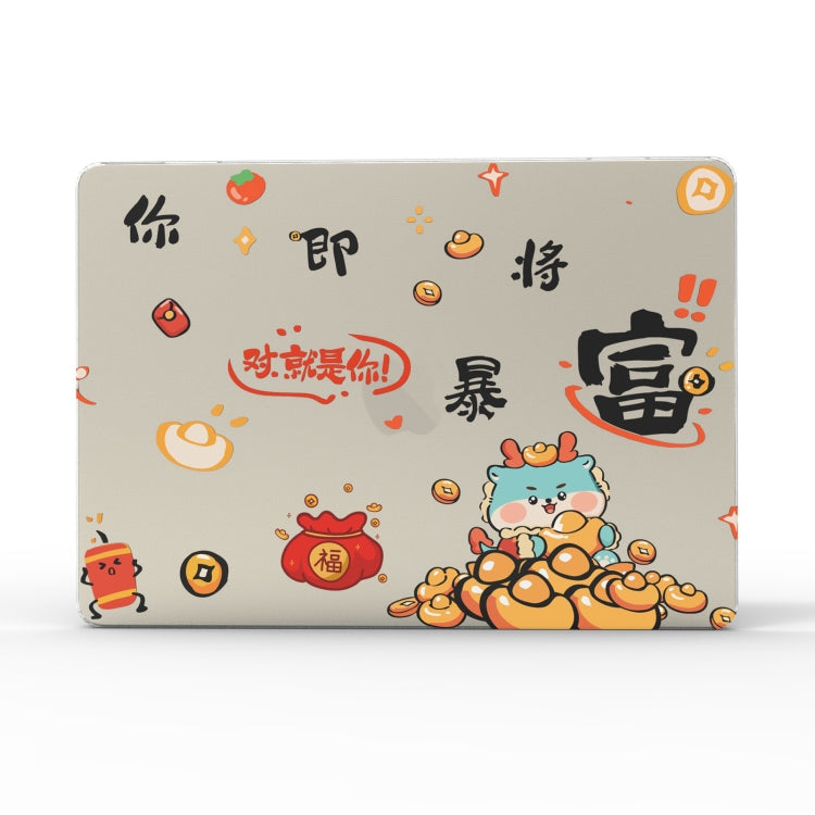 For MacBook Pro 16 A2141 UV Printed Pattern Laptop Frosted Protective Case(DDC-1689) - MacBook Pro Cases by buy2fix | Online Shopping UK | buy2fix