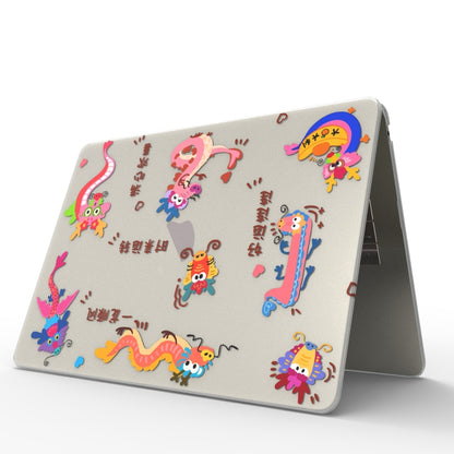 For MacBook Air 15 M2 A2941 / M3 A3114 UV Printed Pattern Laptop Frosted Protective Case(DDC-1683) - MacBook Air Cases by buy2fix | Online Shopping UK | buy2fix