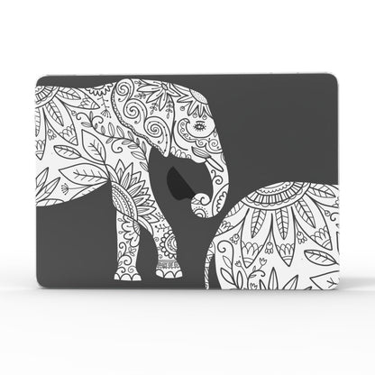 For MacBook Air 15 M2 A2941 / M3 A3114 UV Printed Pattern Laptop Frosted Protective Case(DDC-864) - MacBook Air Cases by buy2fix | Online Shopping UK | buy2fix