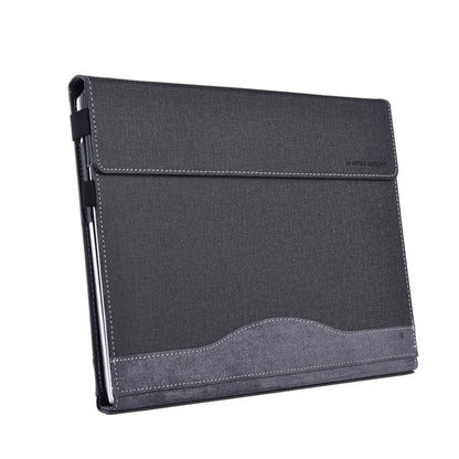 For Lenovo ThinkPad X1 Yoga Gen 5 Cloth Texture Laptop Leather Protective Case(Black) - Other by buy2fix | Online Shopping UK | buy2fix