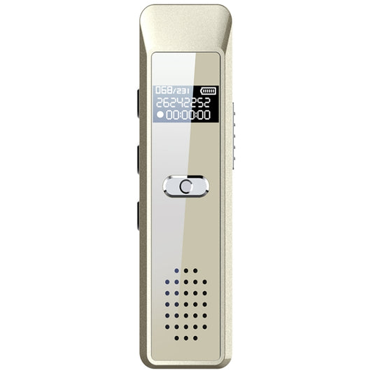 JNN Q7 Mini Portable Voice Recorder with OLED Screen, Memory:8GB(Gold) - Recording Pen by JNN | Online Shopping UK | buy2fix
