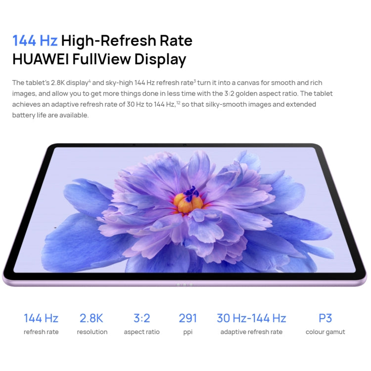 HUAWEI MatePad 11.5S PaperMatte Edition WIFI, 8GB+256GB, HarmonyOS 4.2 Hisilicon Kirin 9000WL, Not Support Google Play(Purple) - Huawei by Huawei | Online Shopping UK | buy2fix