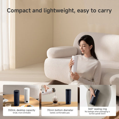 Xiaomi Mijia Smart Portable Electric Heating Cup 2, US Plug(Dark Blue) - Vacuum Thermoses & Cups by Xiaomi | Online Shopping UK | buy2fix