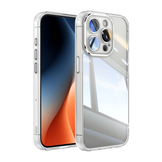 For iPhone 13 Pro Max Acrylic Hybrid TPU Armor Shockproof Phone Case(Transparent) - iPhone 13 Pro Max Cases by buy2fix | Online Shopping UK | buy2fix