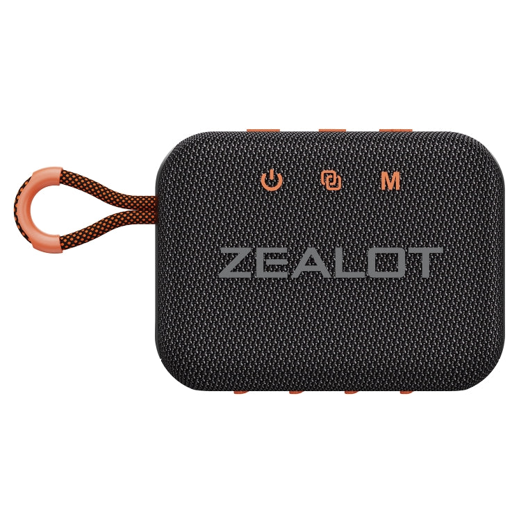 Zealot S75 Portable Outdoor IPX6 Waterproof Bluetooth Speaker(Black) - Waterproof Speaker by ZEALOT | Online Shopping UK | buy2fix