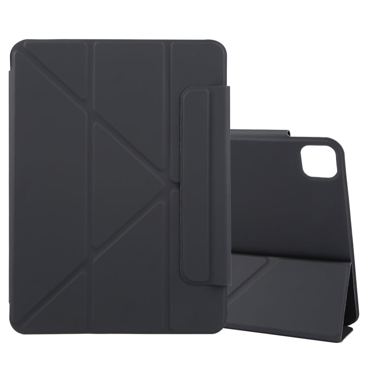 For iPad Pro 13 2024 Y-Shape Double-sided Clip Magnetic Smart Tablet Case(Black) - iPad Pro 13 2024 Cases by buy2fix | Online Shopping UK | buy2fix