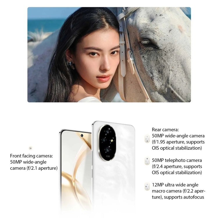 Honor 200, 12GB+256GB, Screen Fingerprint Identification, 6.7 inch MagicOS 8.0 Snapdragon 7 Gen 3 Octa Core, Network: 5G, NFC, OTG(Pink) - Honor by Huawei | Online Shopping UK | buy2fix