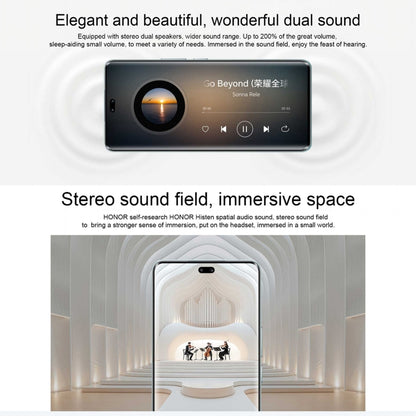 Honor 200 Pro, 12GB+512GB, Screen Fingerprint Identification, 6.78 inch MagicOS 8.0 Snapdragon 8s Gen 3 Octa Core, Network: 5G, NFC, OTG(Black) - Honor by Huawei | Online Shopping UK | buy2fix