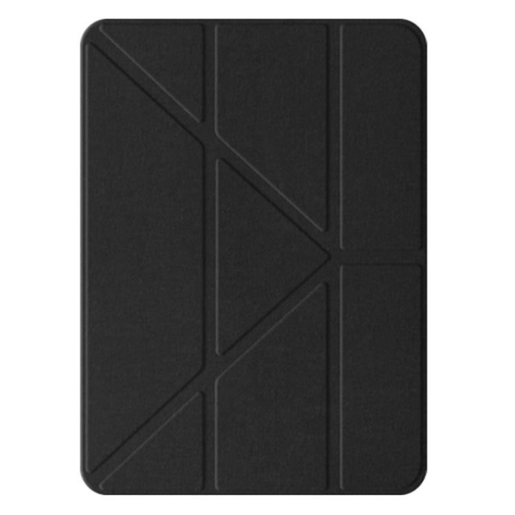 For iPad Pro 13 2024 Mutural Multi-fold Smart Leather Tablet Case(Black) - iPad Pro 13 2024 Cases by Mutural | Online Shopping UK | buy2fix