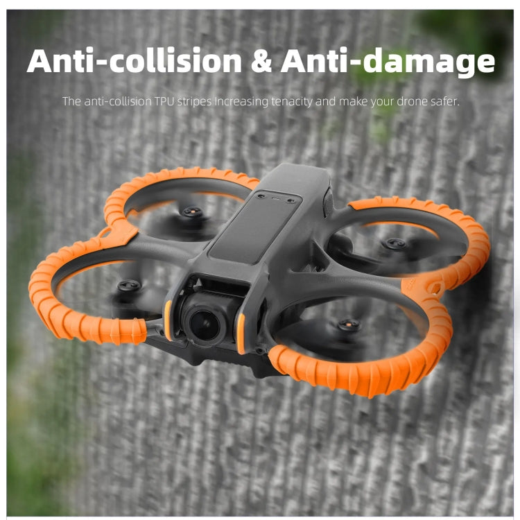 For DJI Avata 2 Sunnylife Drone Anti-Collision Protective Cover Combo Case Kit(Black) -  by Sunnylife | Online Shopping UK | buy2fix