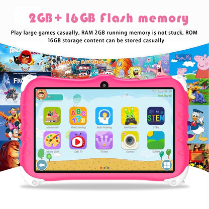 Penguin 7 inch WiFi Kids Tablet PC, 2GB+16GB, Android 7.0 MT6735 Octa Core CPU(Pink) -  by buy2fix | Online Shopping UK | buy2fix