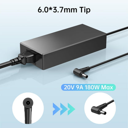 180W 20V 9A Laptop Notebook Power Adapter For Asus 6.0 x 3.7mm, Plug:UK Plug - For Asus by buy2fix | Online Shopping UK | buy2fix