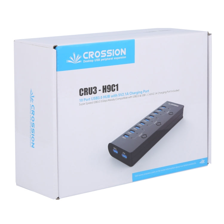 ORICO CRU3-H9C1 10 Port USB3.0 12V 4A HUB Power Adapter, Plug:US Plug - Power Supply by ORICO | Online Shopping UK | buy2fix