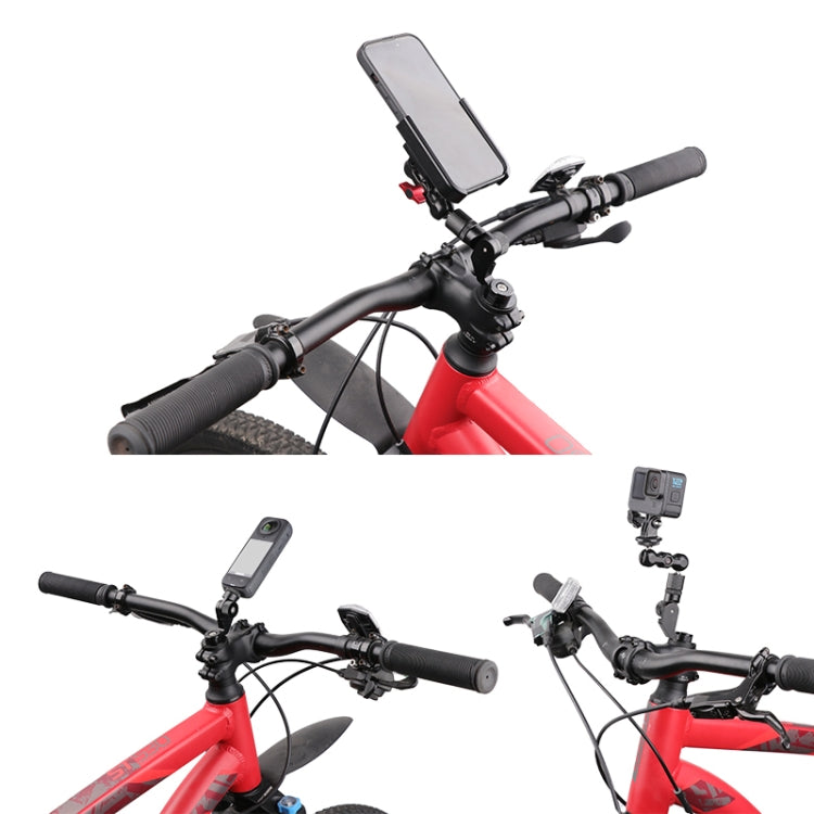 Bicycle Handlebar Holder Stem Bracket 40cm Rod Set - Bicycle Handlebar Mount by buy2fix | Online Shopping UK | buy2fix