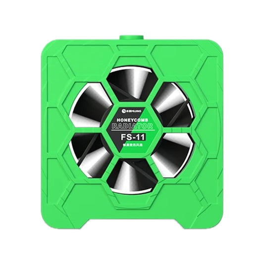 Mijing FS-11 Cooling + UV Curing + Smoke Extraction Honeycomb Radiating Fan(Green) - Others by MIJING | Online Shopping UK | buy2fix