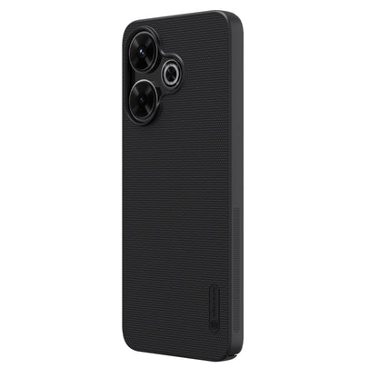 For Redmi Note 13R 5G / 13 4G NILLKIN Frosted PC Phone Case(Black) - Redmi 13 Cases by NILLKIN | Online Shopping UK | buy2fix