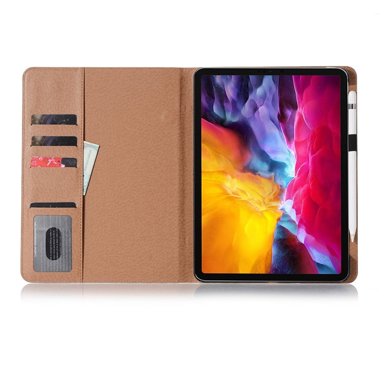 Retro Book Style Leather Tablet Case For iPad Pro 13 2024(Coffee) - iPad Pro 13 2024 Cases by buy2fix | Online Shopping UK | buy2fix