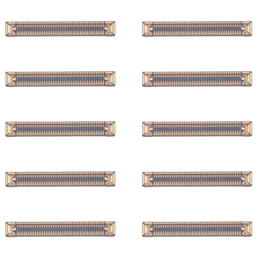 For Samsung Galaxy A15 S-A155F 10pcs Motherboard LCD Display FPC Connector - Galaxy A Series Parts by buy2fix | Online Shopping UK | buy2fix