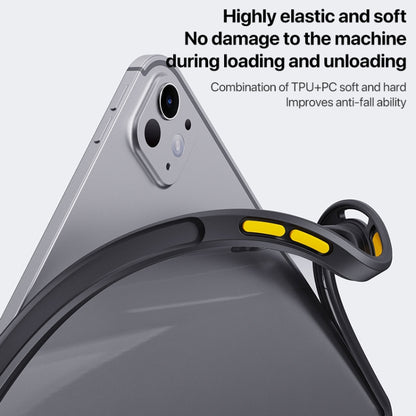 For iPad Pro 13 2024 Ming Shield Series PC Hybrid TPU Tablet Case(Grey) - iPad Pro 13 2024 Cases by buy2fix | Online Shopping UK | buy2fix