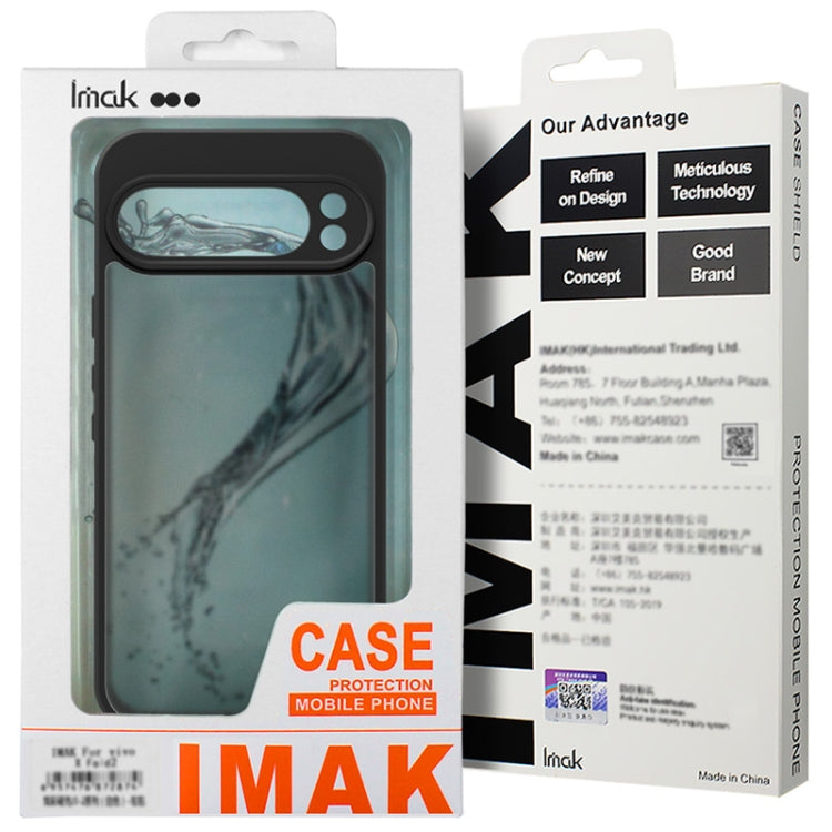 For Google Pixel 9 / 9 Pro imak UX-9B Series Four Corners Tiny Airbag Shockproof Phone Case(Black) - Google Cases by imak | Online Shopping UK | buy2fix