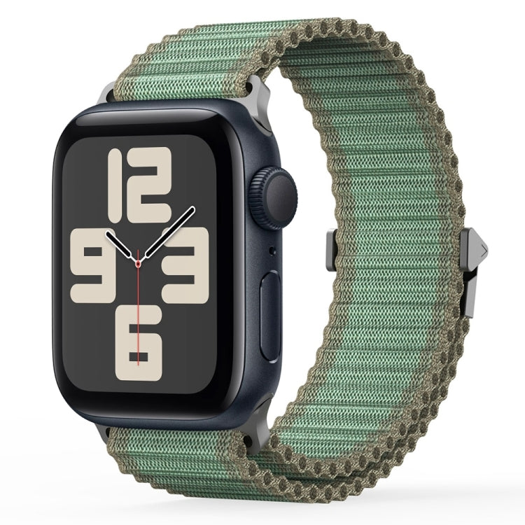 For Apple Watch SE 2023 40mm DUX DUCIS YC Series Ocean Nylon Watch Band(Green) - Watch Bands by DUX DUCIS | Online Shopping UK | buy2fix