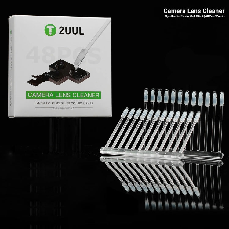 2UUL CL21 48pcs/box Camera Lens Dust Cleaning Synthetic Resin Gel Stick - Dust Remove Tool by 2UUL | Online Shopping UK | buy2fix