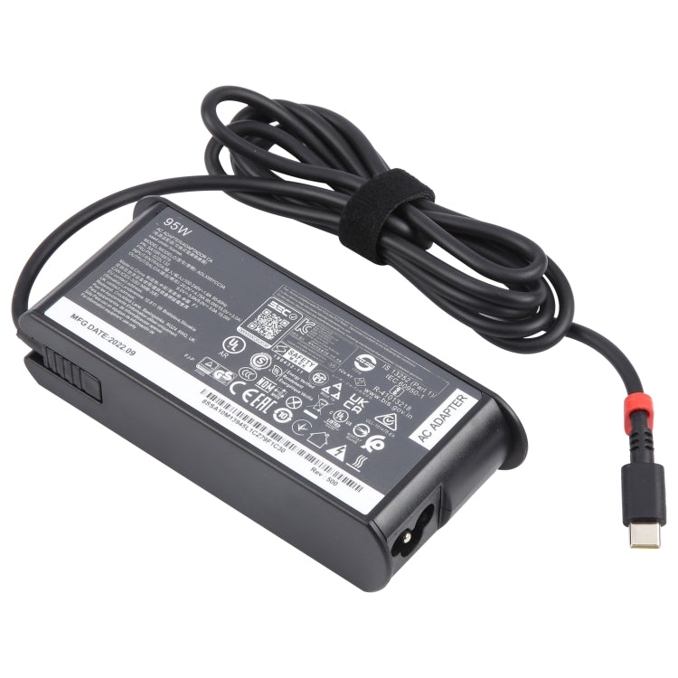 95W 20V 4.75A USB Type-C Plug Laptop Notebook Power Adapter For Lenovo, Plug:US Plug - For Lenovo by buy2fix | Online Shopping UK | buy2fix