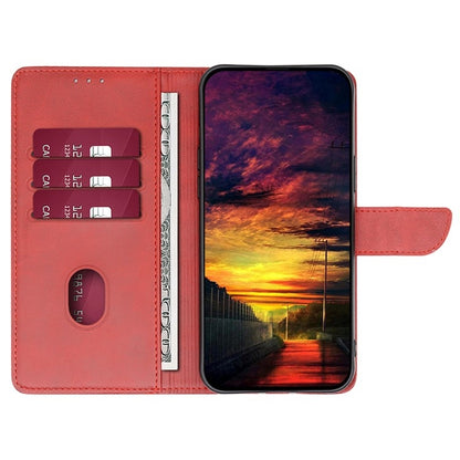 For iPhone 16 Pro Max Calf Texture Buckle Flip Leather Phone Case(Red) - iPhone 16 Pro Max Cases by buy2fix | Online Shopping UK | buy2fix