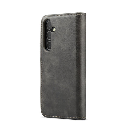 For Samsung Galaxy A16 5G DG.MING Crazy Horse Texture Detachable Magnetic Leather Case(Grey) - Galaxy Phone Cases by DG.MING | Online Shopping UK | buy2fix