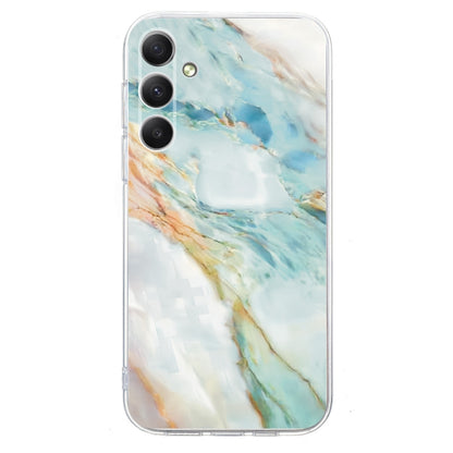 For Samsung Galaxy S25 FE 5G Colorful Painting Pattern TPU Phone Case(Marble) - Galaxy Phone Cases by buy2fix | Online Shopping UK | buy2fix