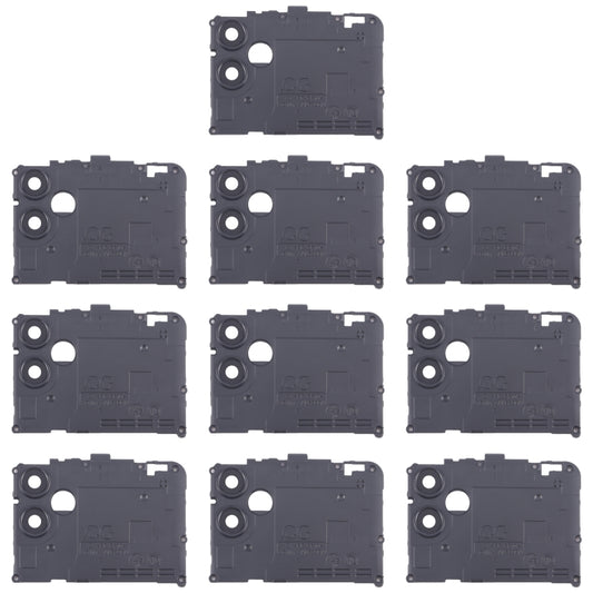 For Samsung Galaxy A04e SM-A042F 10pcs Rear Camera Lens Cover(Black) - Galaxy A Series Parts by buy2fix | Online Shopping UK | buy2fix