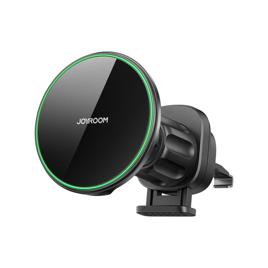 JOYROOM JR-ZS412 Qi2 Magnetic Car Air Vent Phone Wireless Charging Mount(Black) - Wireless Charging Pads by JOYROOM | Online Shopping UK | buy2fix