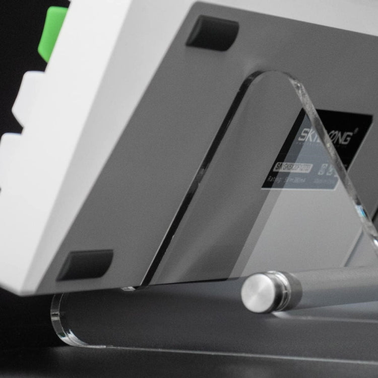 YX003-1 Single Layer Transparent Acrylic Detachable Keyboard Stand - Shelf & Hooks by buy2fix | Online Shopping UK | buy2fix