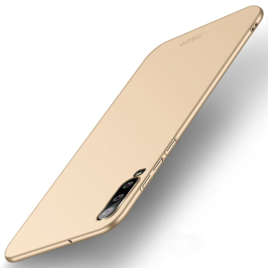 MOFI Frosted PC Ultra-thin Full Coverage Case for Huawei P30 (Gold) - Huawei Cases by MOFI | Online Shopping UK | buy2fix