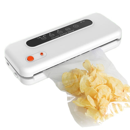 Household Commercial Food Vacuum Plastic Packaging Machine Sealer Closer Machine, UK Plug(White) - Preservation Supplies by buy2fix | Online Shopping UK | buy2fix