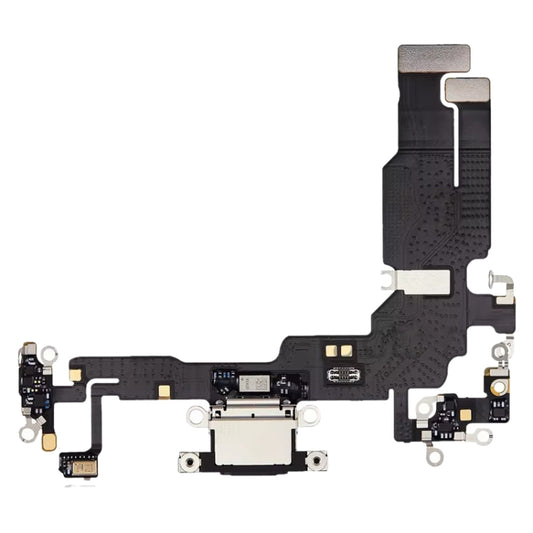 For iPhone 15 Plus Original Charging Port Flex Cable (Black) - Flex Cable by buy2fix | Online Shopping UK | buy2fix