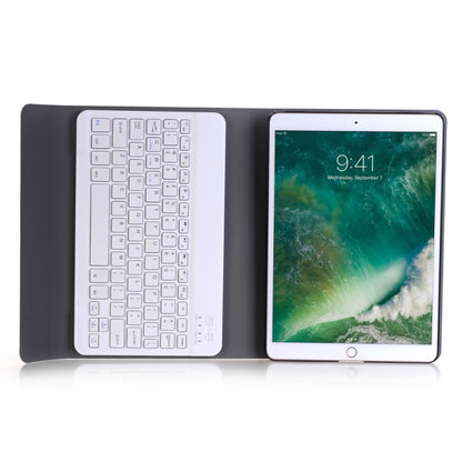 A09 Bluetooth 3.0 Ultra-thin ABS Detachable Bluetooth Keyboard Leather Tablet Case for iPad Air / Pro 10.5 inch (2019), with Holder (Gold) - For iPad Pro by buy2fix | Online Shopping UK | buy2fix