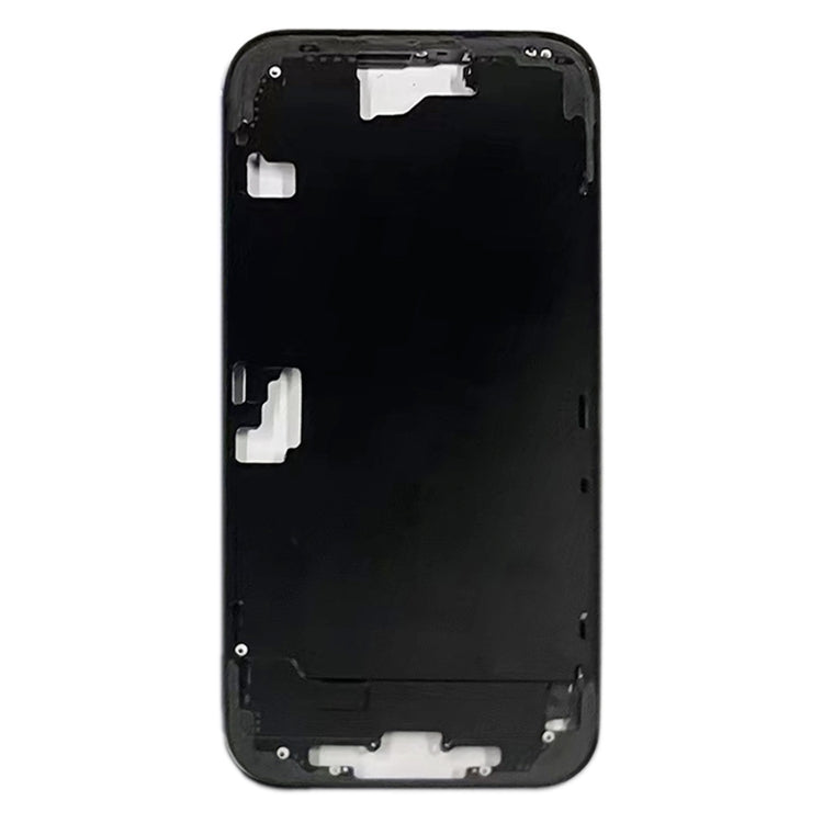 For iPhone 16 Plus Middle Frame Bezel Plate (Black) -  by buy2fix | Online Shopping UK | buy2fix