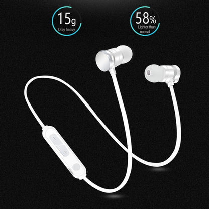 X3 Magnetic Absorption Sports Bluetooth 5.0 In-Ear Headset with HD Mic, Support Hands-free Calls, Distance: 10m(Rose Gold) - Sport Earphone by buy2fix | Online Shopping UK | buy2fix