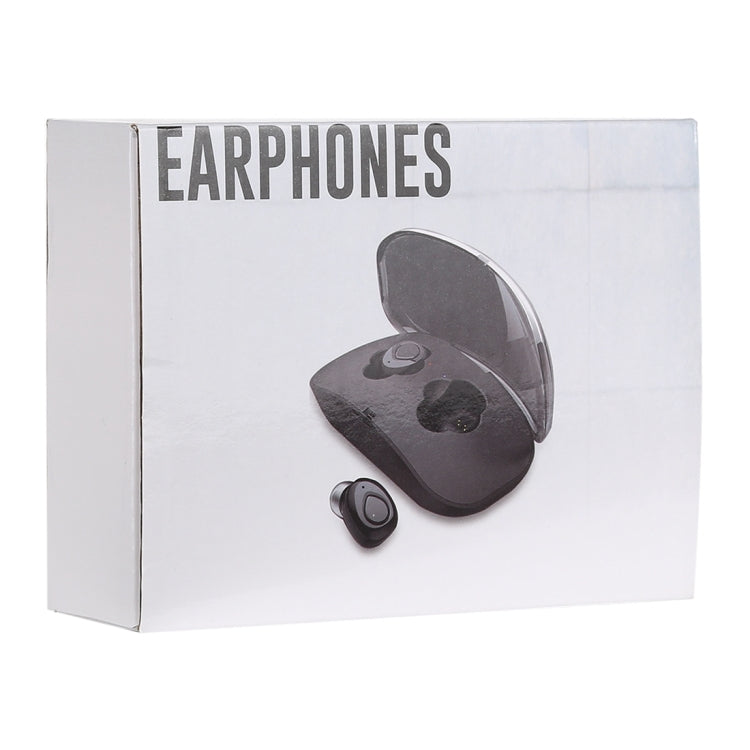 X-I8S Outdoor Sports Portable In-ear Bluetooth V4.2 Earphone with Charging Box (Black) - Bluetooth Earphone by buy2fix | Online Shopping UK | buy2fix