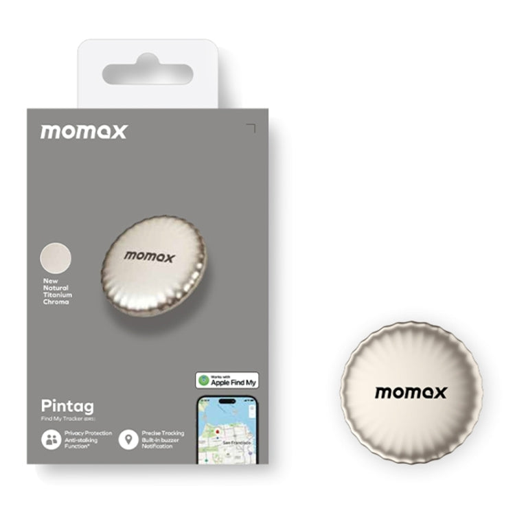 MOMAX PINTAG BR5 Wireless Positioning Anti-lost Device(Black) - Anti-lost Alarm by MOMAX | Online Shopping UK | buy2fix