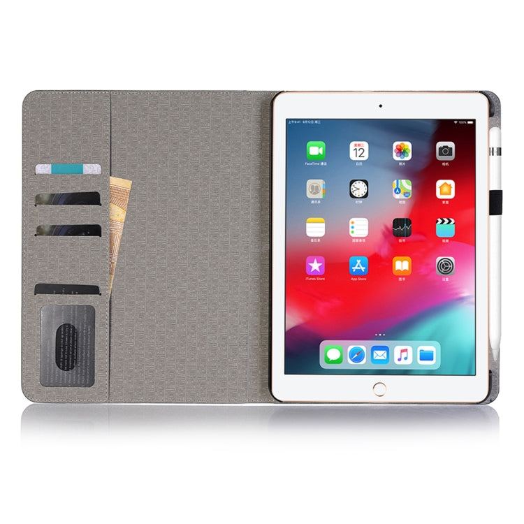 Cross Texture Horizontal Flip PU Leather Case for iPad Air 13 2024 / iPad Pro 12.9 inch (2018), with Holder & Card Slots & Wallet (Grey) - iPad Pro 12.9 (2018) Cases by buy2fix | Online Shopping UK | buy2fix